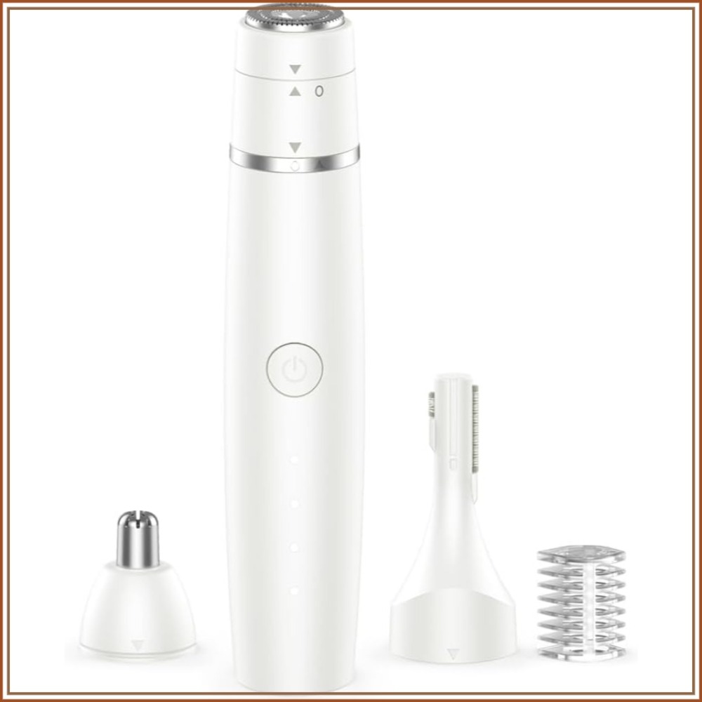 Men'S Grooming Facial - 여성 및 남성용 코털 트리머, 3-in-1