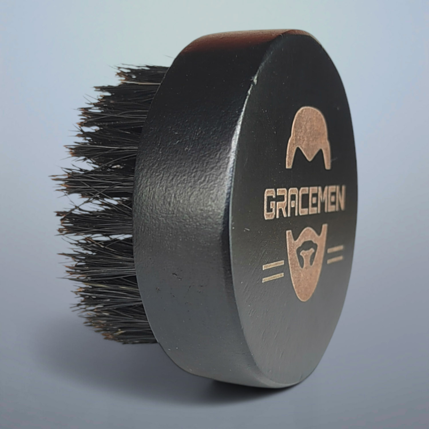 Men'S Grooming Facial - 남성용 라운드 수염 브러쉬 – 100%