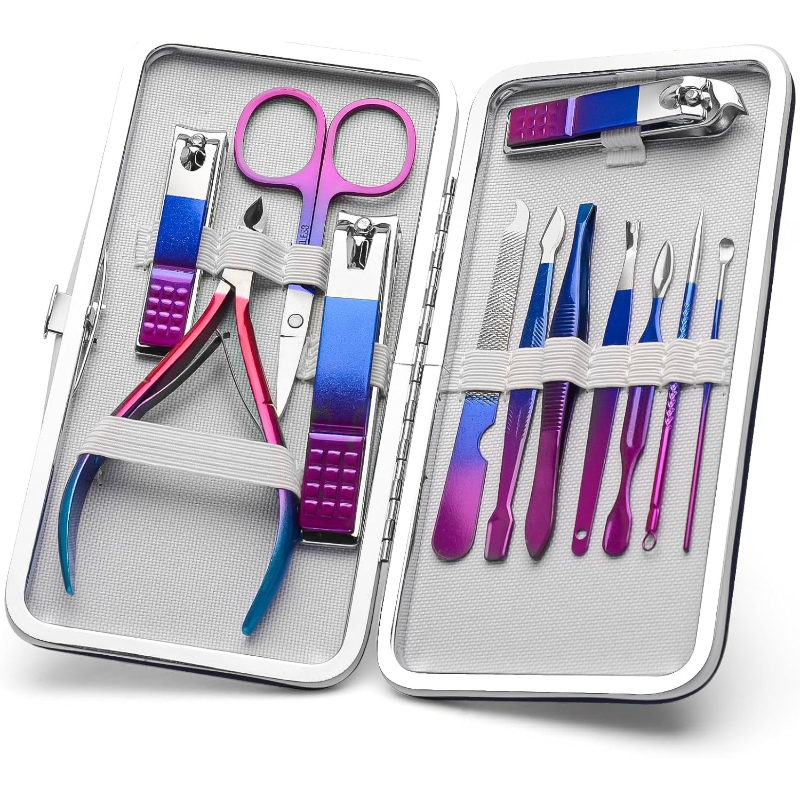 Nail Care Kit Mens - 매니큐어 세트 네일 클리퍼 페디큐어 키트