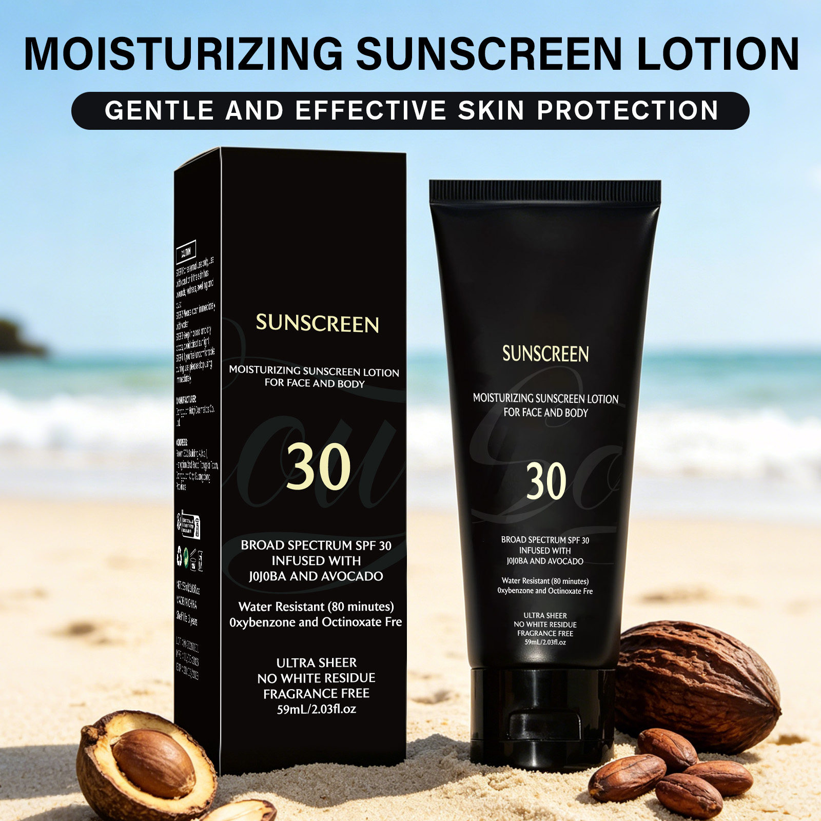 Face Moisturizer Spf - 자외선 차단 광범위 스펙트럼 선블록 로션