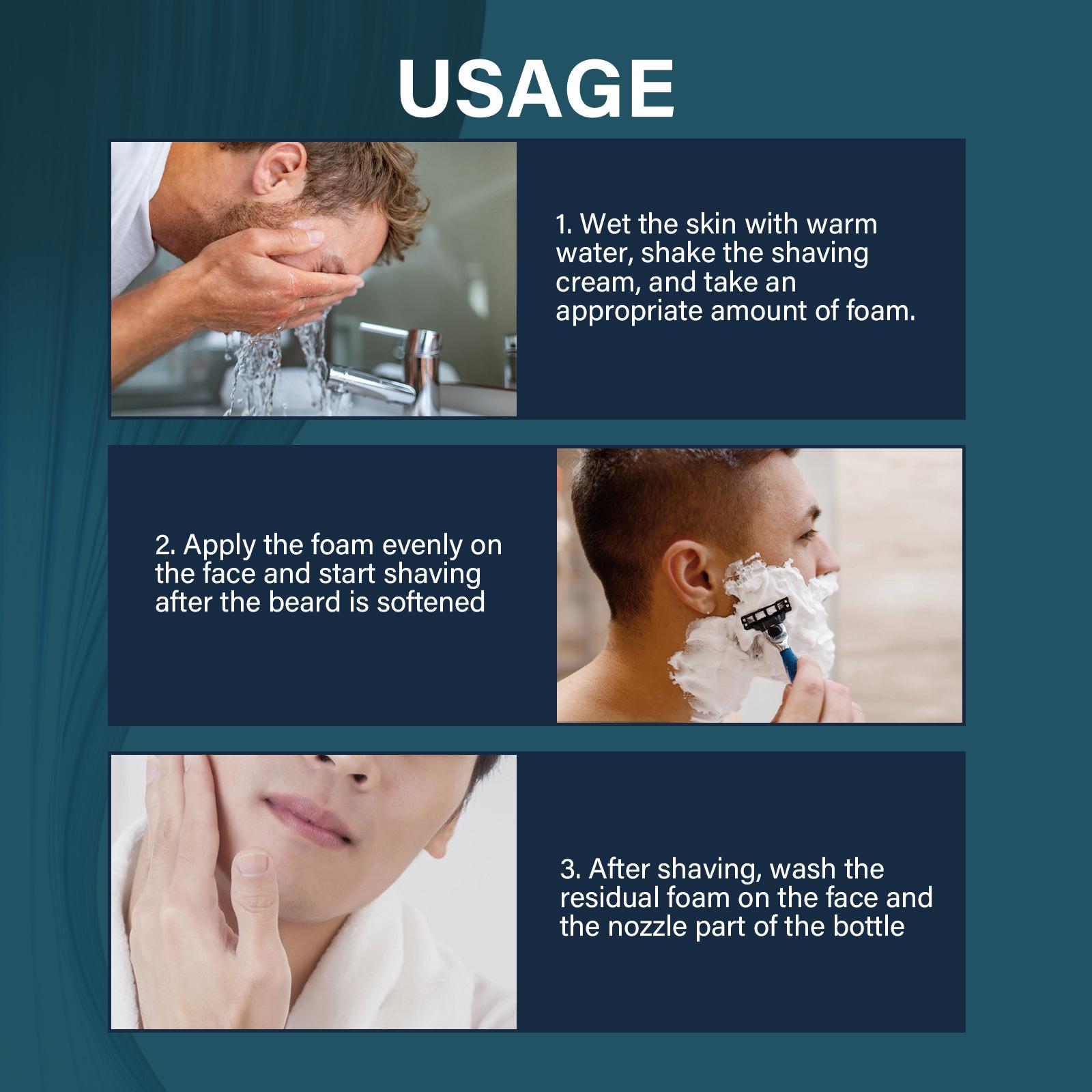 Men'S Grooming Facial - 남성용 진정 쉐이빙 폼, 슬릭 쉐이브