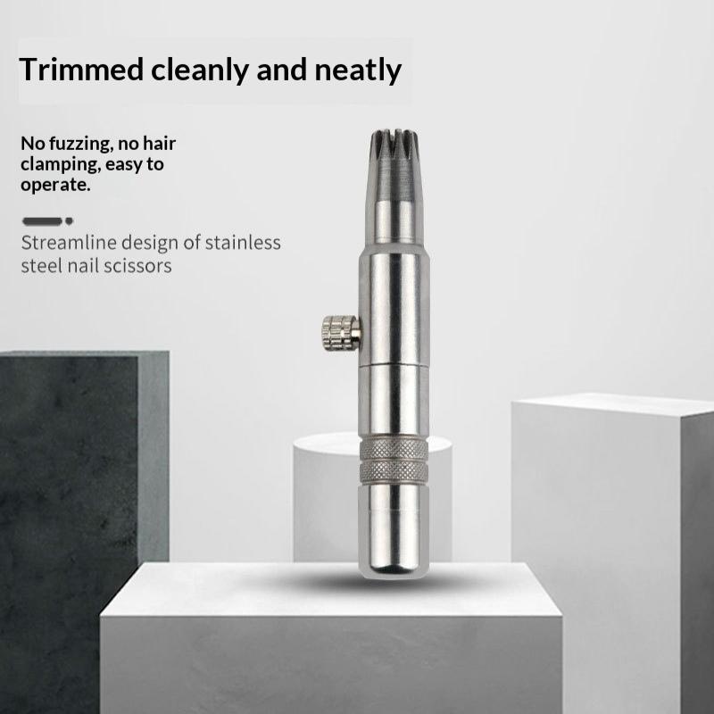 Men'S Grooming Ear Hair - 수동 미니 코털/귀털 제모기 스테인리스 스틸
