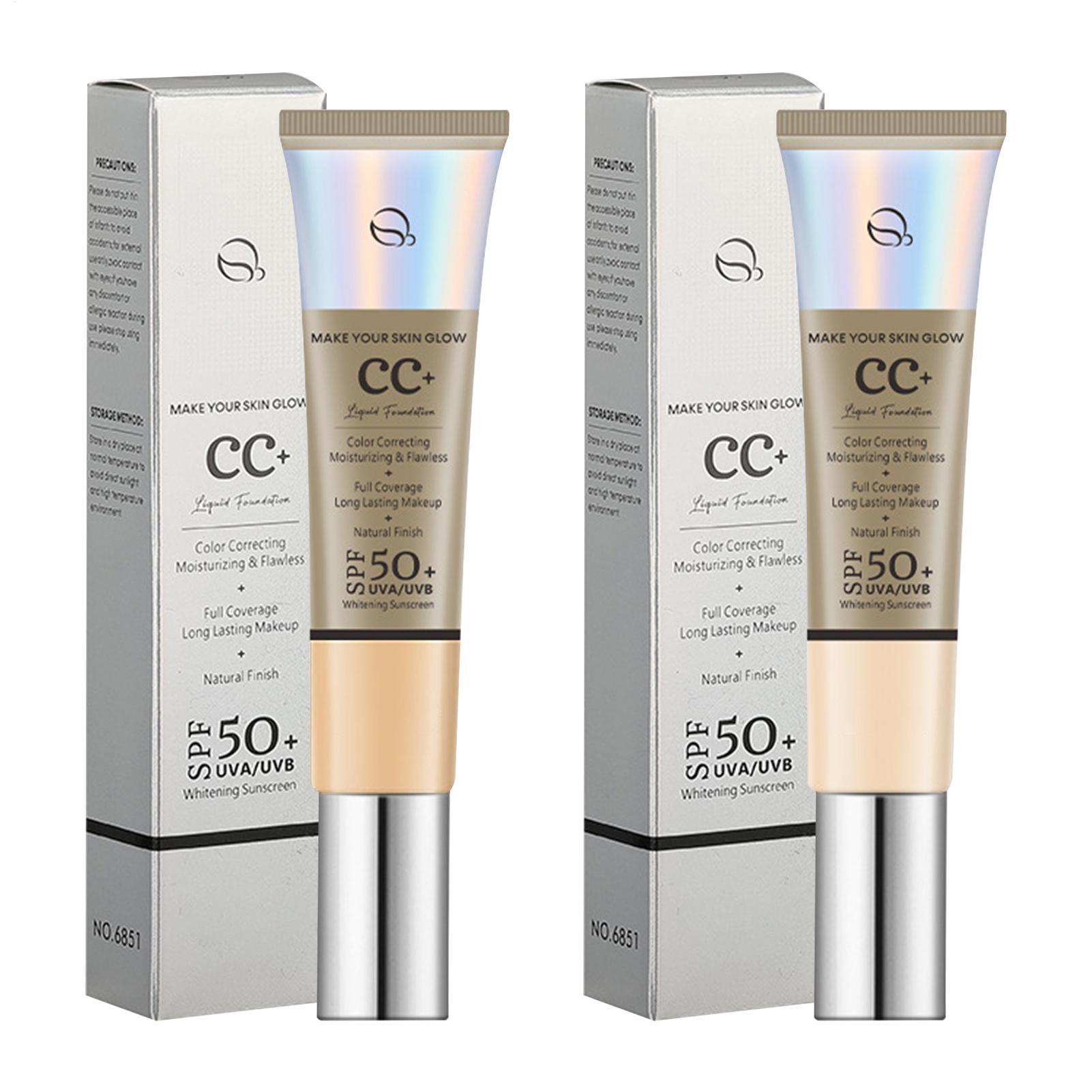 Face Moisturizer Spf - CC크림 파운데이션 SPF 50 자외선 차단