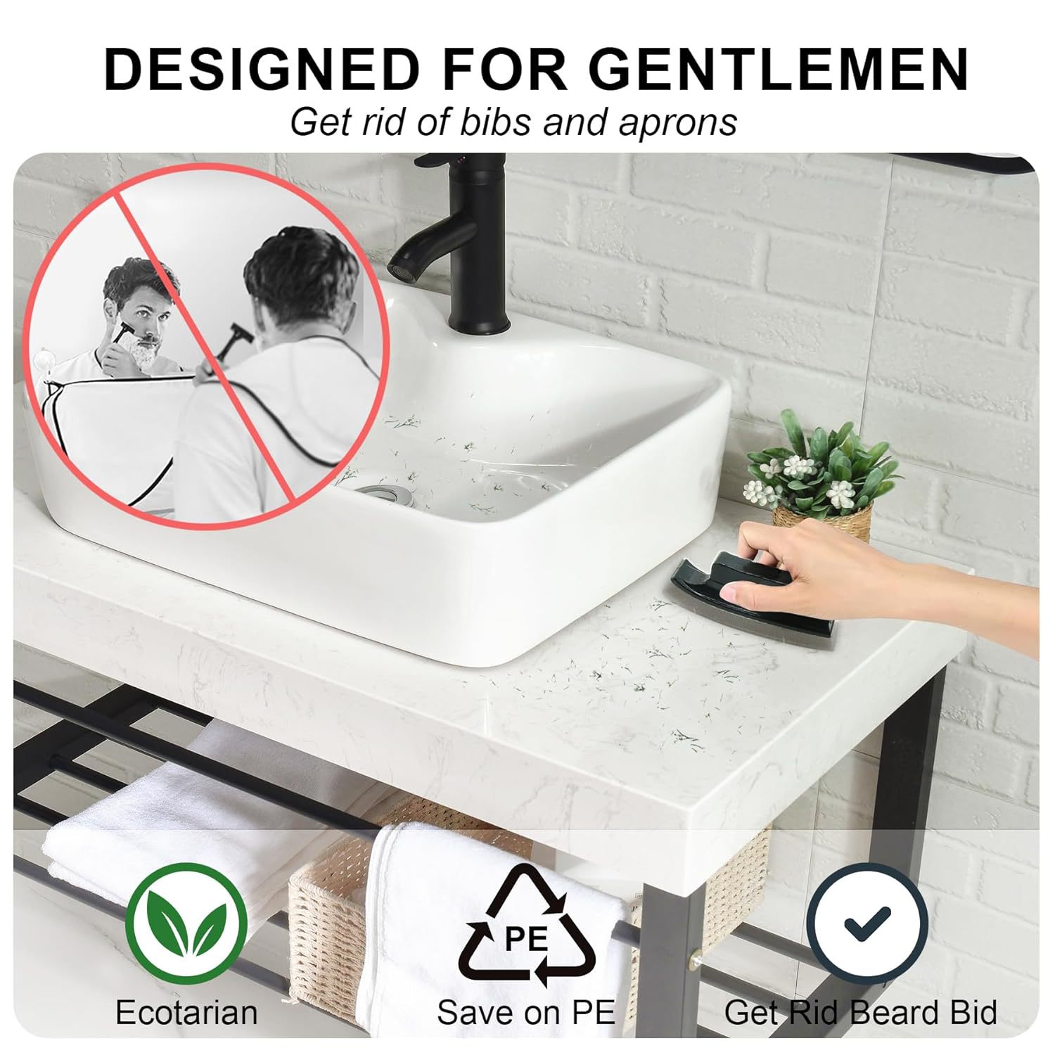 욕실 싱크대 청소 브러시 수염 헤어 트리머 면도용 데스 - Men'S Grooming Gadgets 리뷰 및 가격