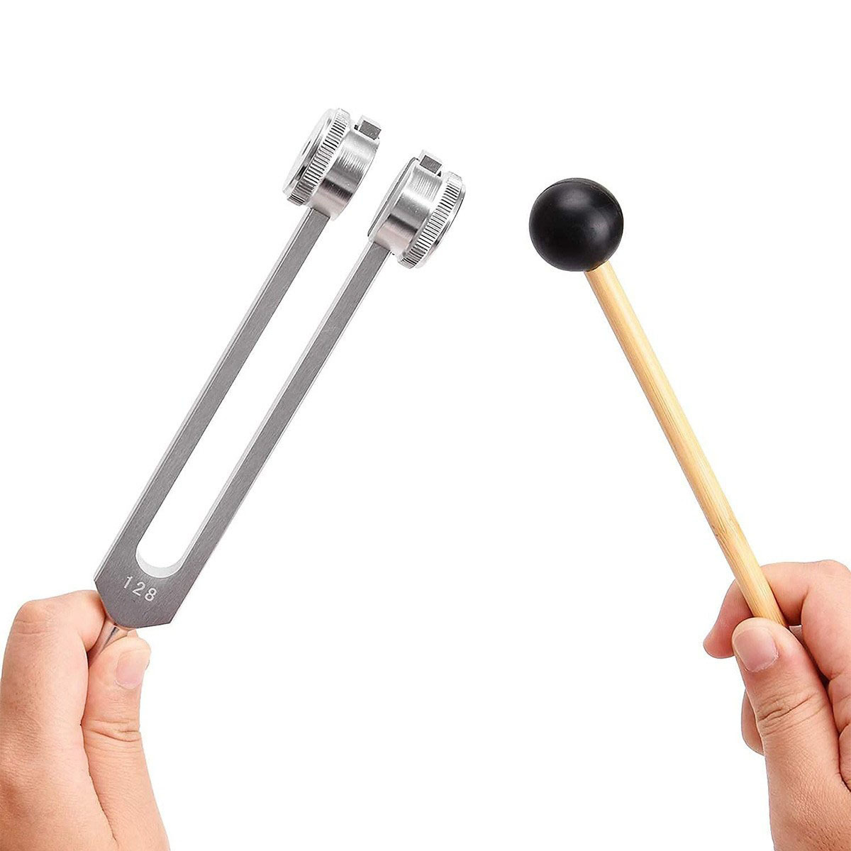 128Hz 튜닝 포크 세트 프리미엄 스테인리스 스틸 귀 - Ear Wax Remover 리뷰 및 가격