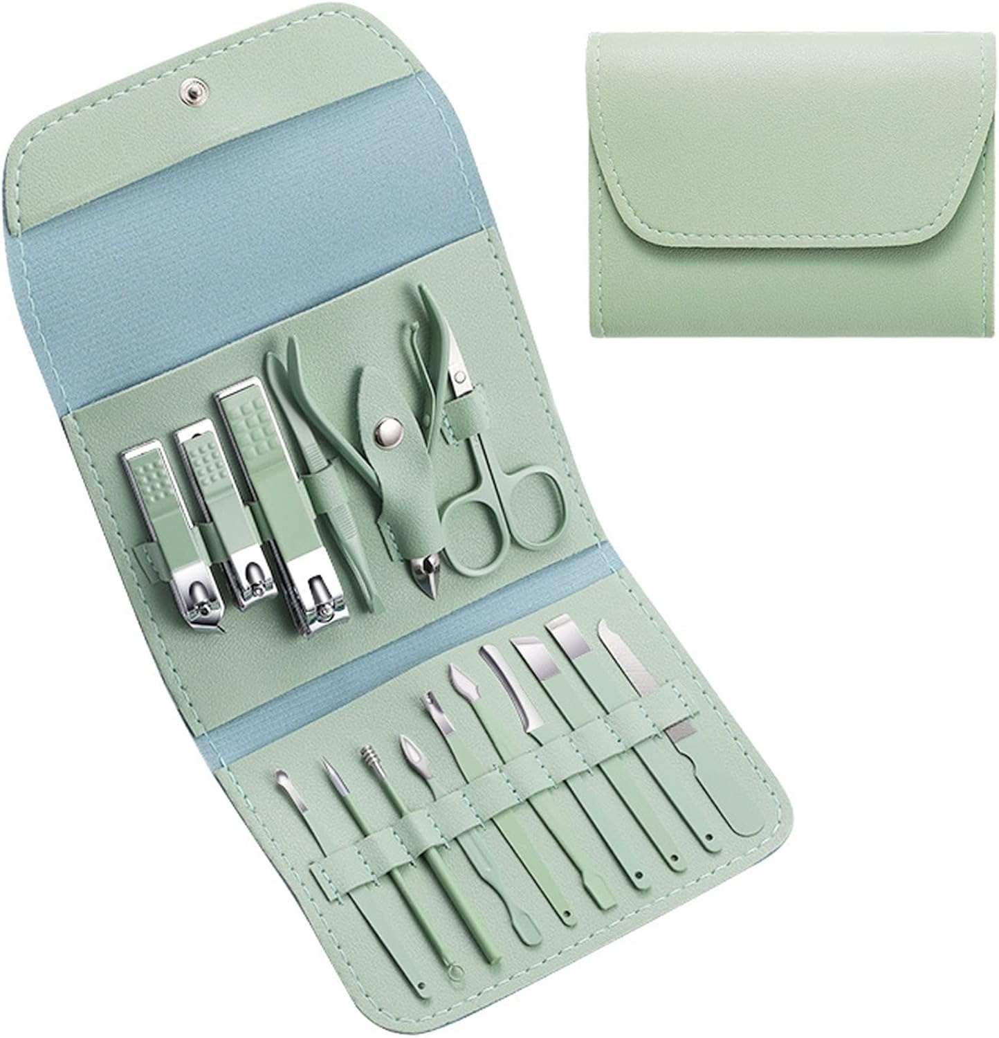 16종 스테인리스 스틸 손발톱깎이 세트 발톱 제거 키트 - Nail Care Kit Mens 리뷰 및 가격