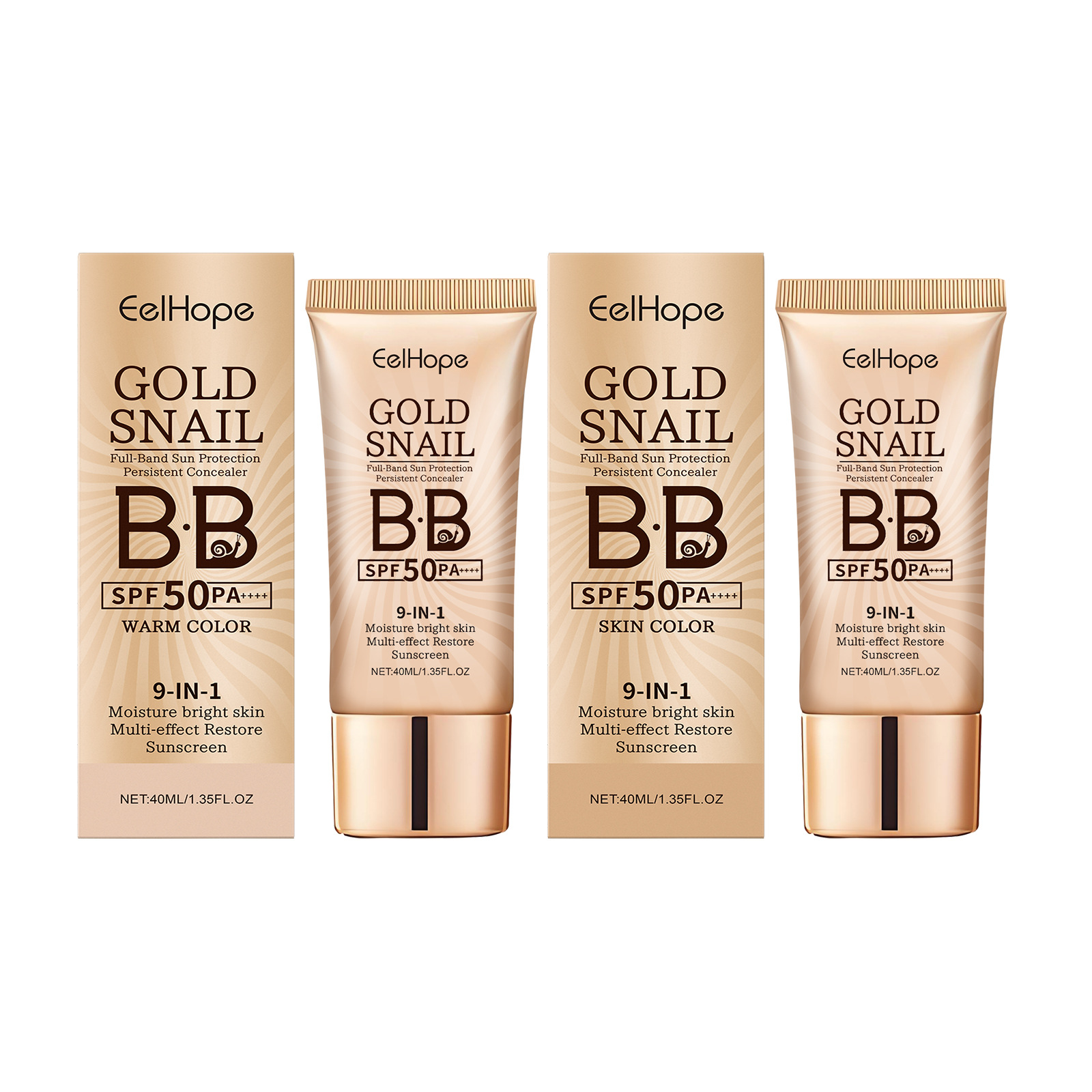 골드 달팽이 자외선 차단 BB 크림 SPF 50 선 블 - Face Moisturizer Spf 리뷰 및 가격