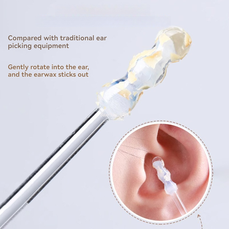 24개입/박스 실리콘 귀지 제거기 스티키 이어픽 일회용 - Ear Wax Remover 리뷰 및 가격