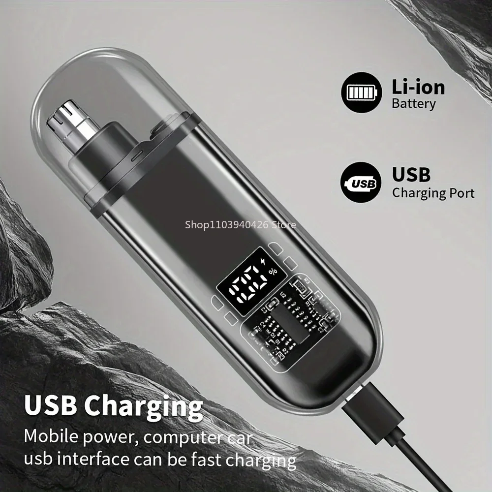 남성용 코털/귀털 트리머 - USB C 충전식, 빠른  - Men'S Grooming Ear Hair 리뷰 및 가격