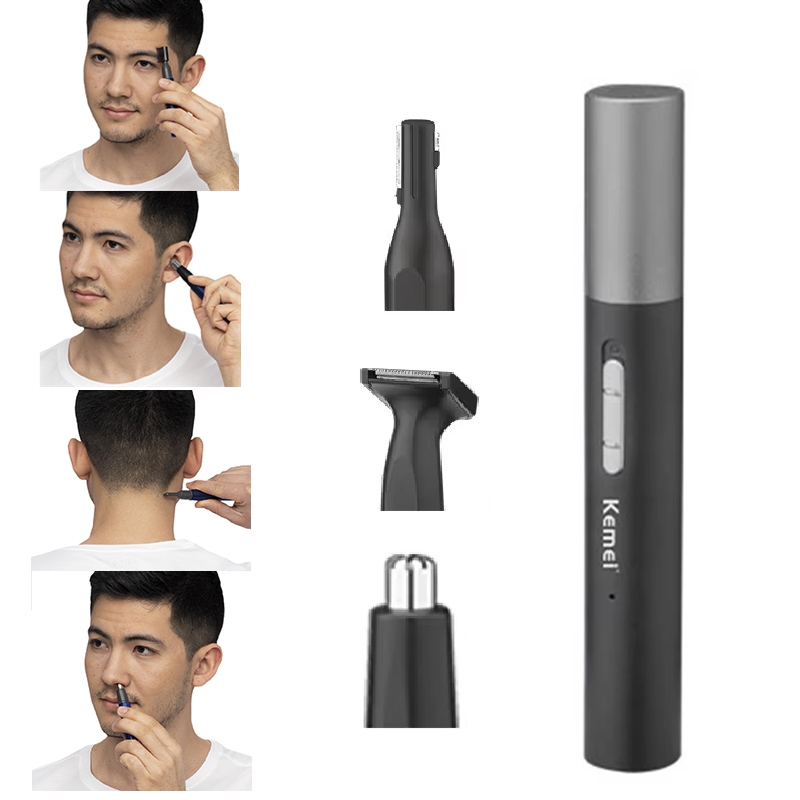 케메이 프로 충전식 코털 트리머 펜 수염 정리 키트 전 - Men'S Grooming Facial 리뷰 및 가격