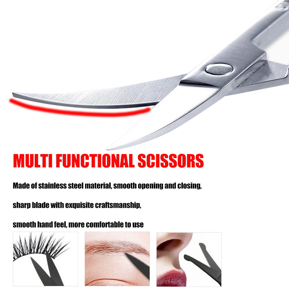 2/3PCS 눈썹 가위 스테인레스 스틸 전문 미용 손질 - Men'S Grooming Makeup 리뷰 및 가격