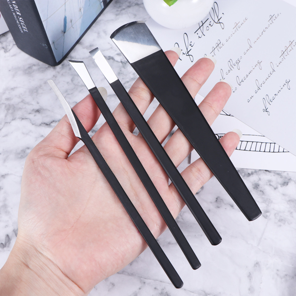 1세트 스틸 페디큐어 도구 프리미엄 내구성 발톱 관리  - Nail Care Kit Mens 리뷰 및 가격