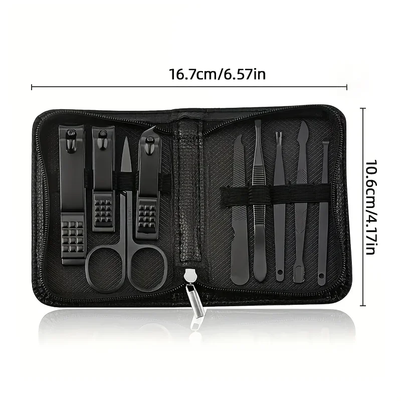 9종 매니큐어 세트 페디큐어 도구 세트 여성용 남성용  - Nail Care Kit Mens 리뷰 및 가격