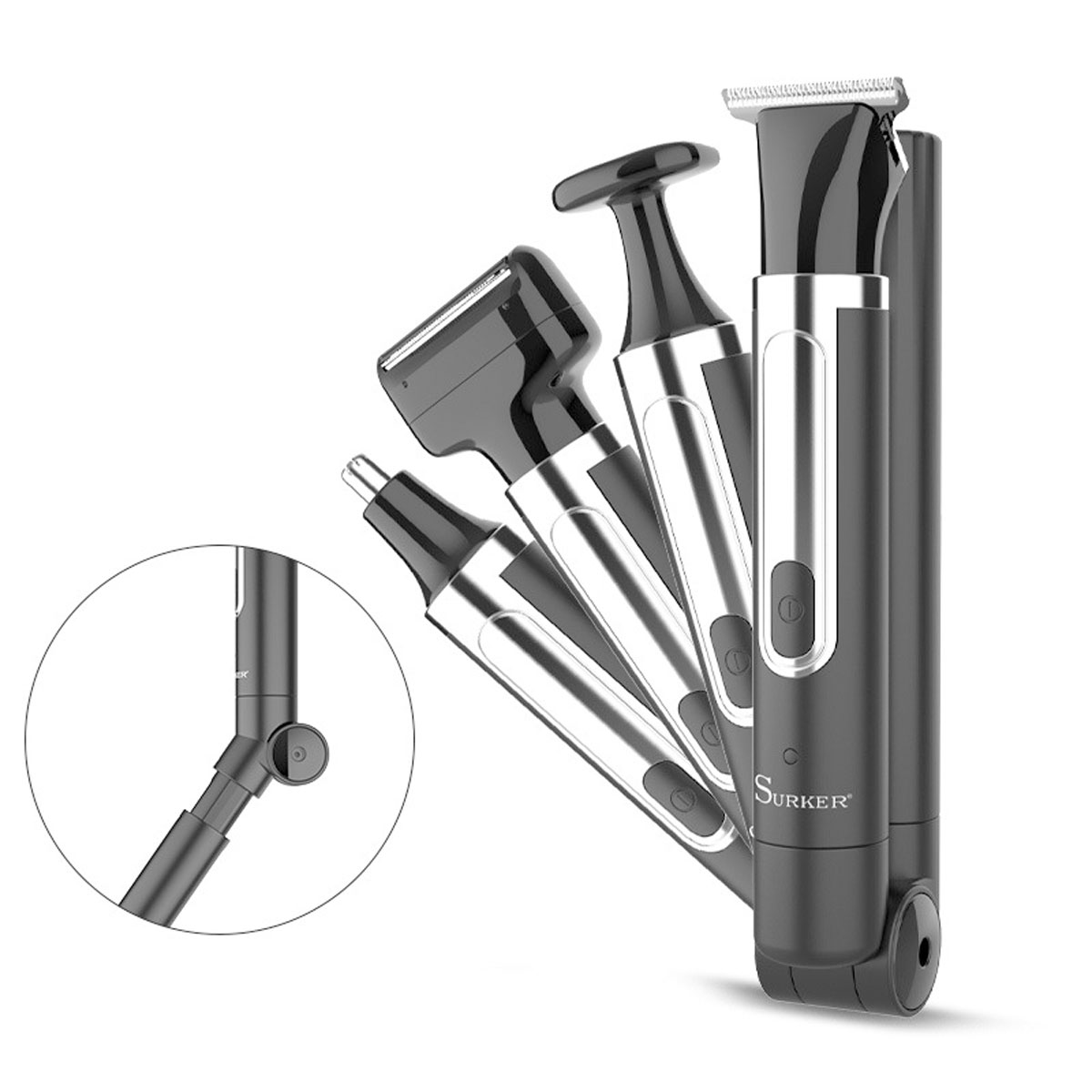 남성용 서커 4-in-1 면도기 그루밍 키트, 다기능  - Men'S Grooming Ear Hair 리뷰 및 가격
