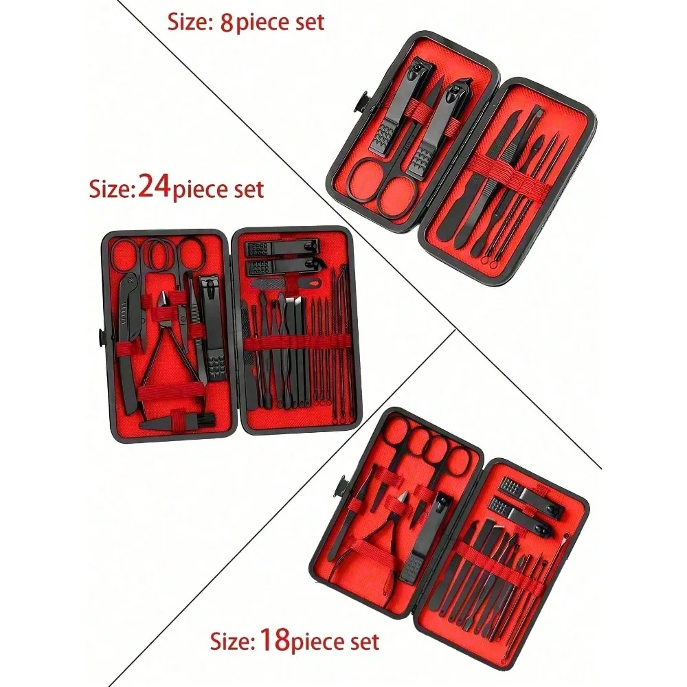 8/24개입 전문 매니큐어 세트 & 페디큐어 키트, 프 - Nail Care Kit Mens 리뷰 및 가격