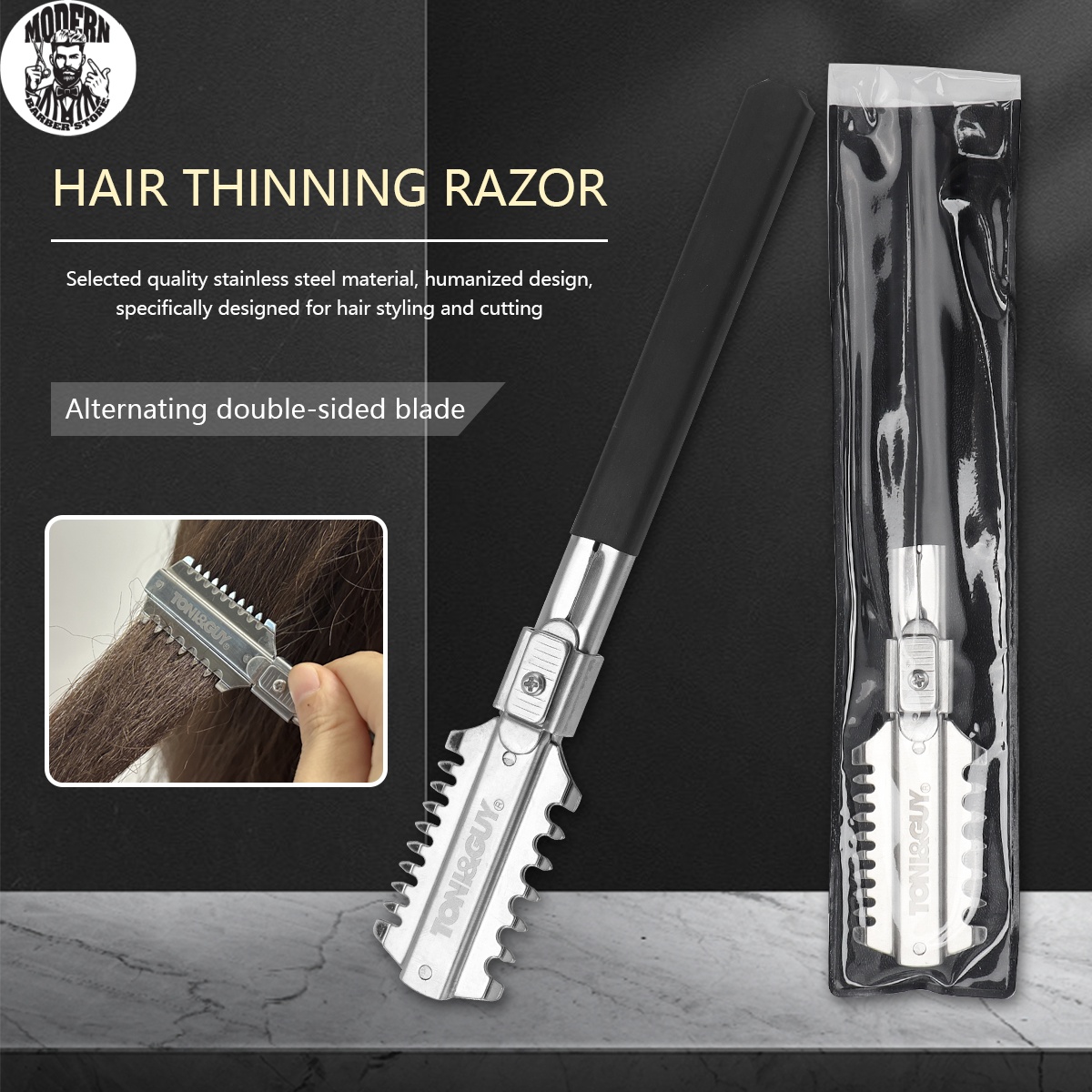 살롱 이중날 면도기 이발칼 수동 헤어 커팅 도구 수염  - Men'S Grooming Hair 리뷰 및 가격