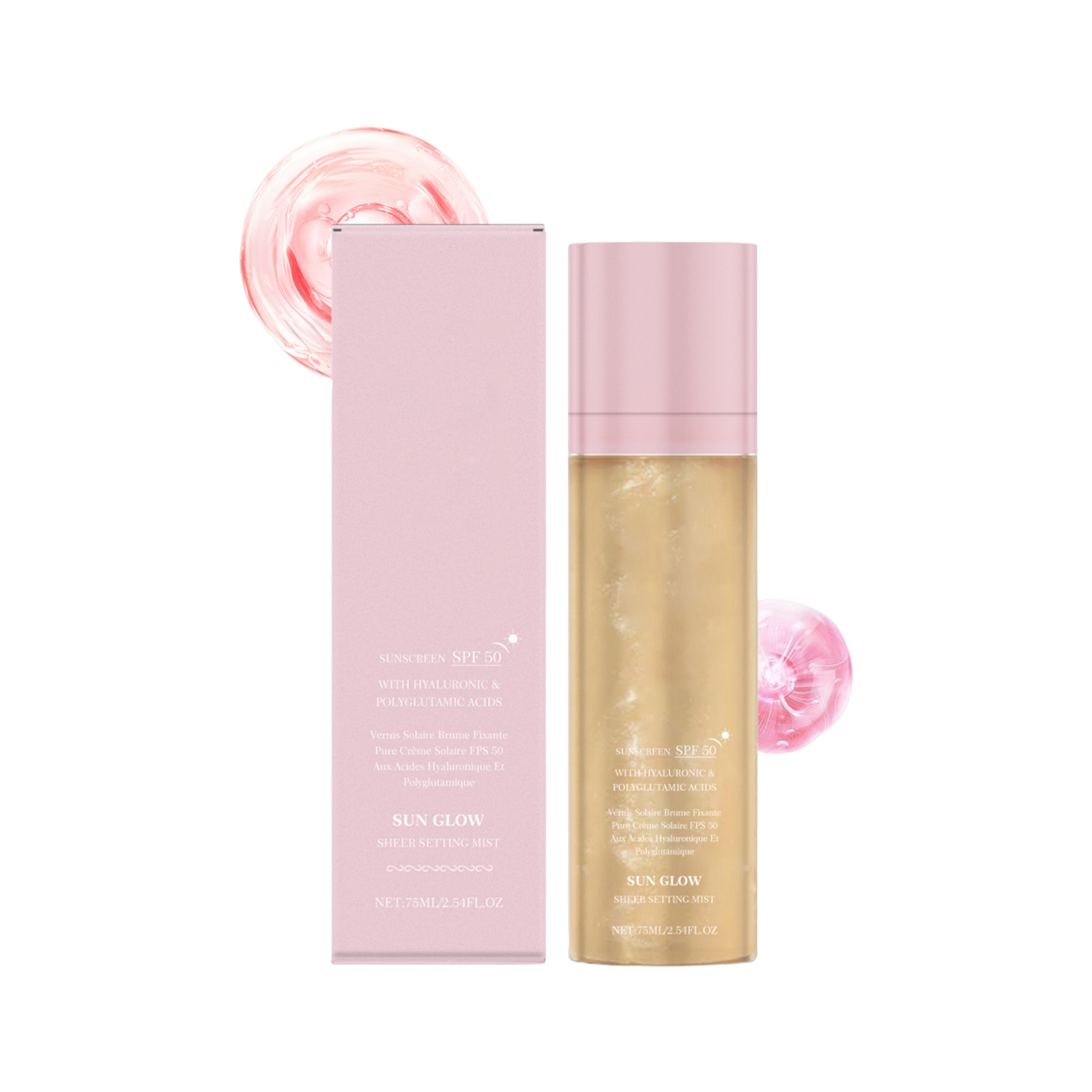 메이크업 세팅 스프레이 SPF 50+ 자외선 차단 워터 - Face Moisturizer Spf 리뷰 및 가격