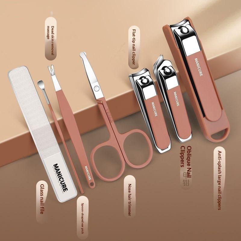 7/8종 네일아트 도구 세트, 네일 커팅 키트, 네일  - Nail Care Kit Mens 리뷰 및 가격