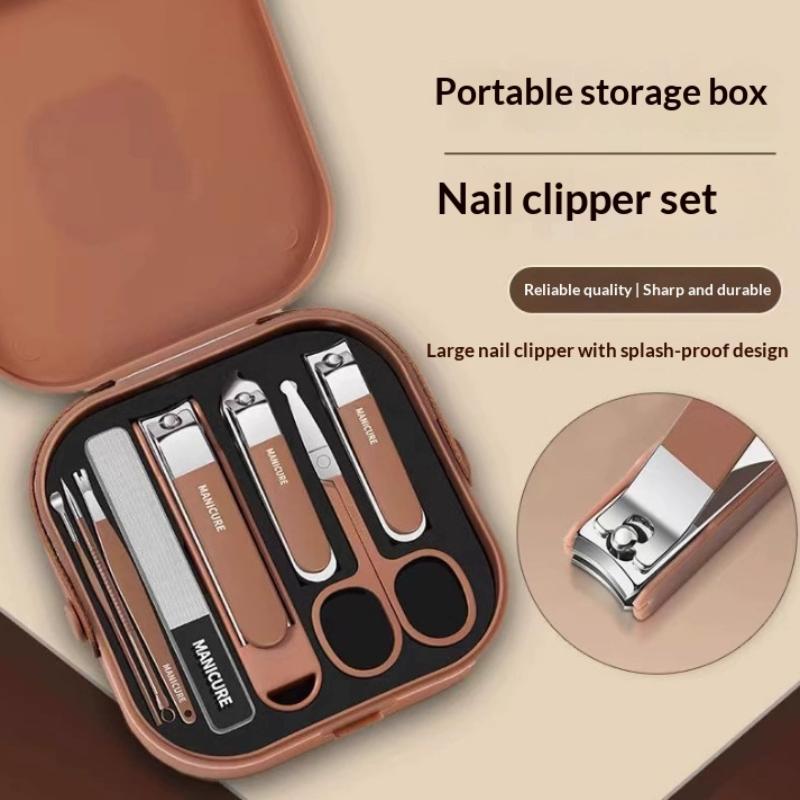 7/8종 네일아트 도구 세트, 네일 커팅 키트, 네일  - Nail Care Kit Mens 리뷰 및 가격