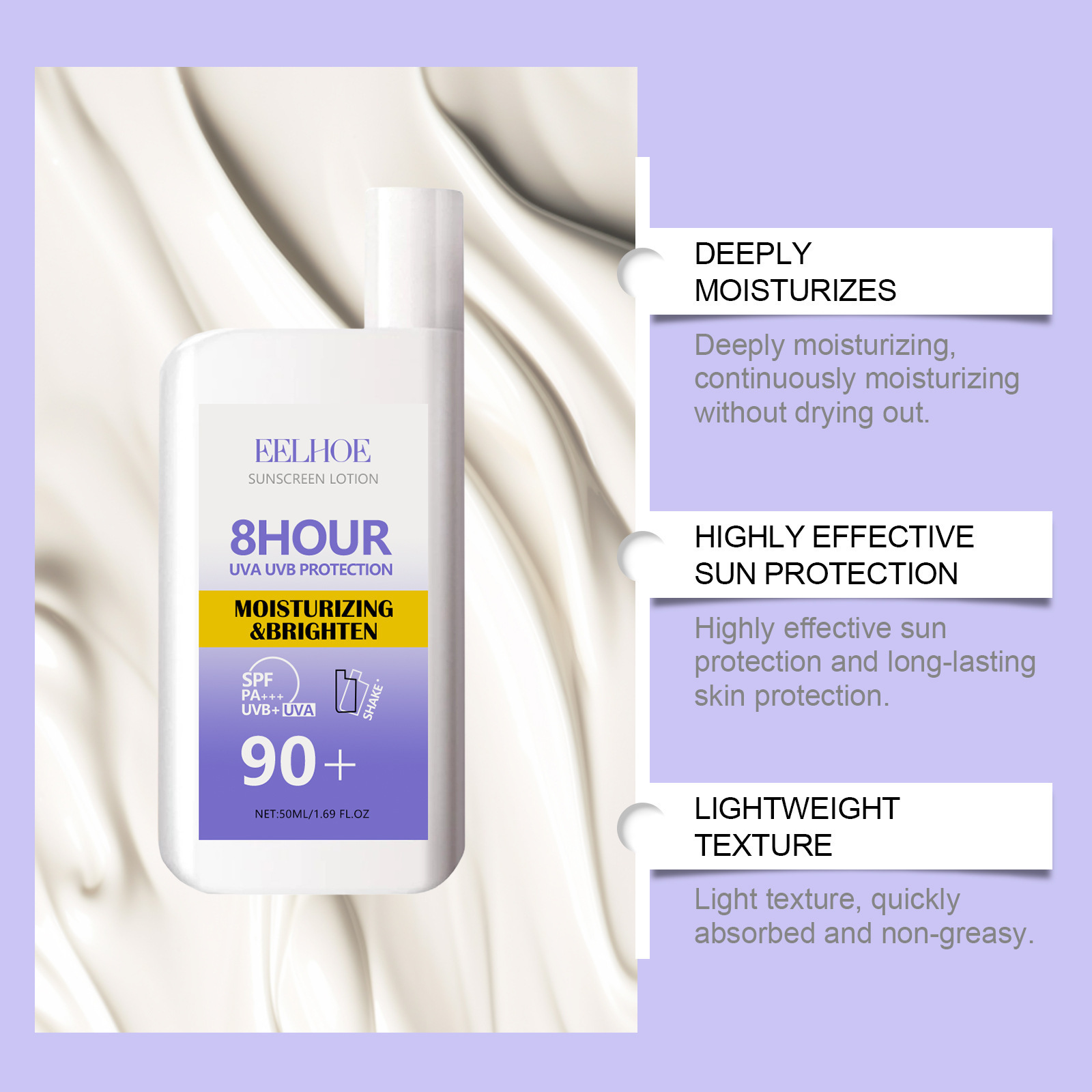 자외선 차단 크림 SPF 90+ UV 프로텍티브 선번  - Face Moisturizer Spf 리뷰 및 가격