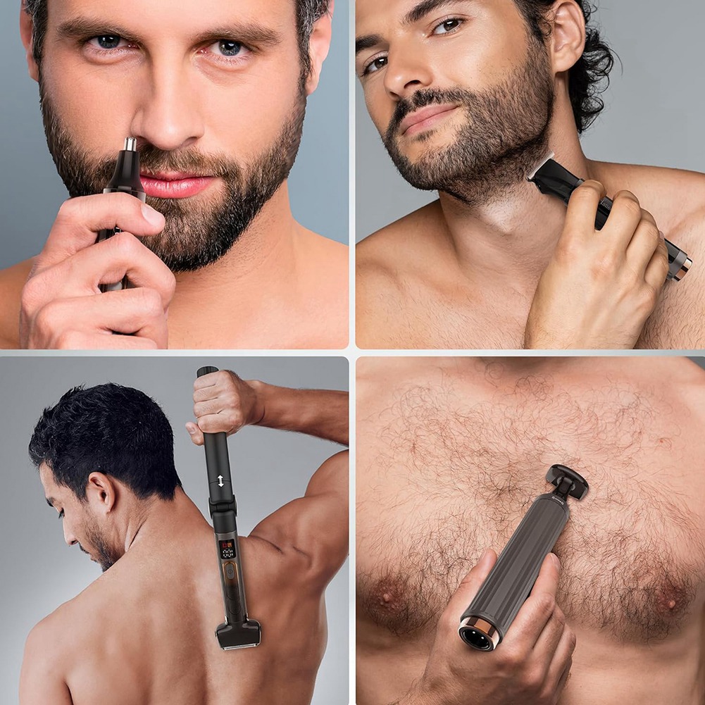【RABATT】남성용 전기 등면 면도기 무선 바디 그루 - Men'S Grooming Facial 리뷰 및 가격